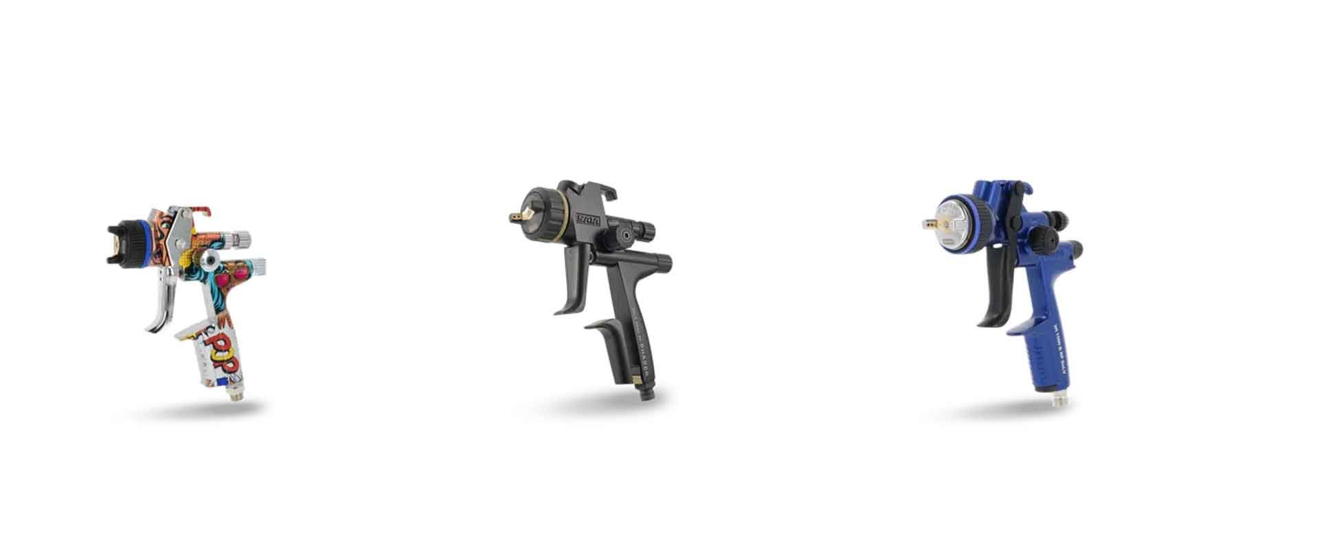 spray guns by sata