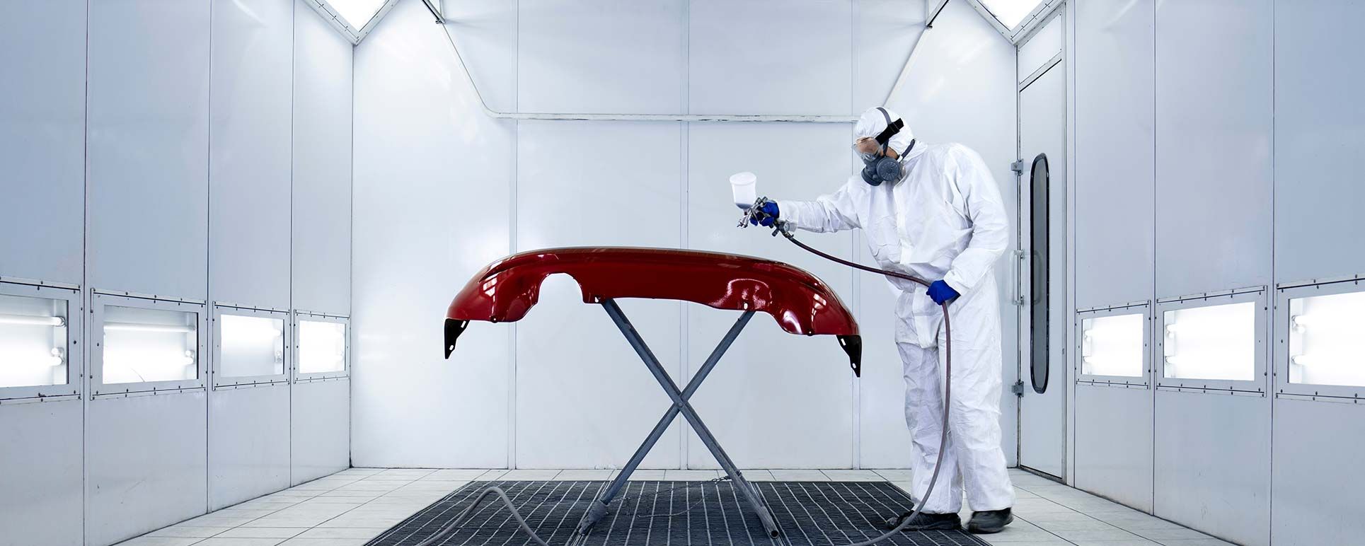 industrial paint booth