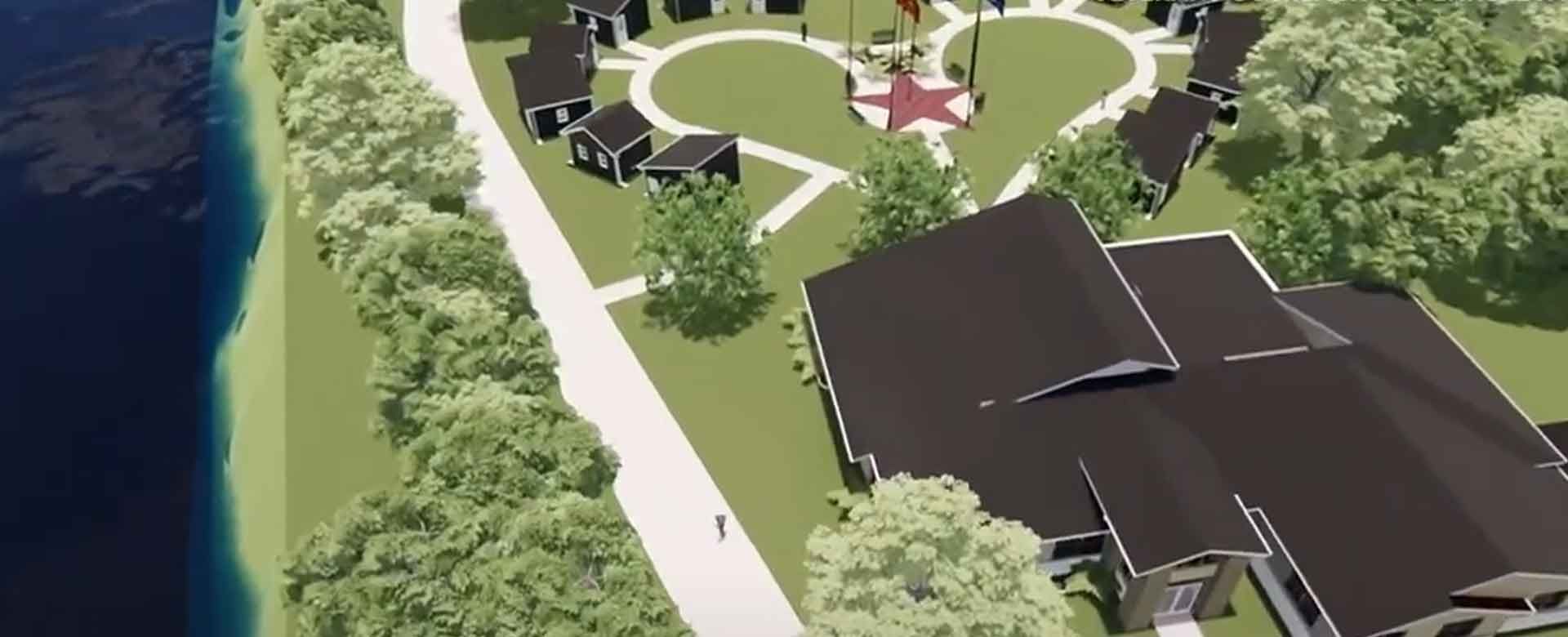 Building a village of tiny homes for veterans