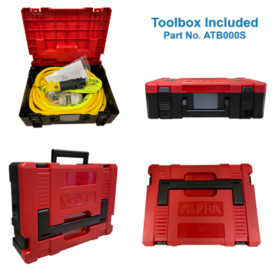 toolbox and parts for the psp-158 